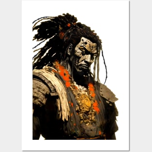 Yasuke Black Samurai in 1579 Feudal Japan No. 1 Posters and Art